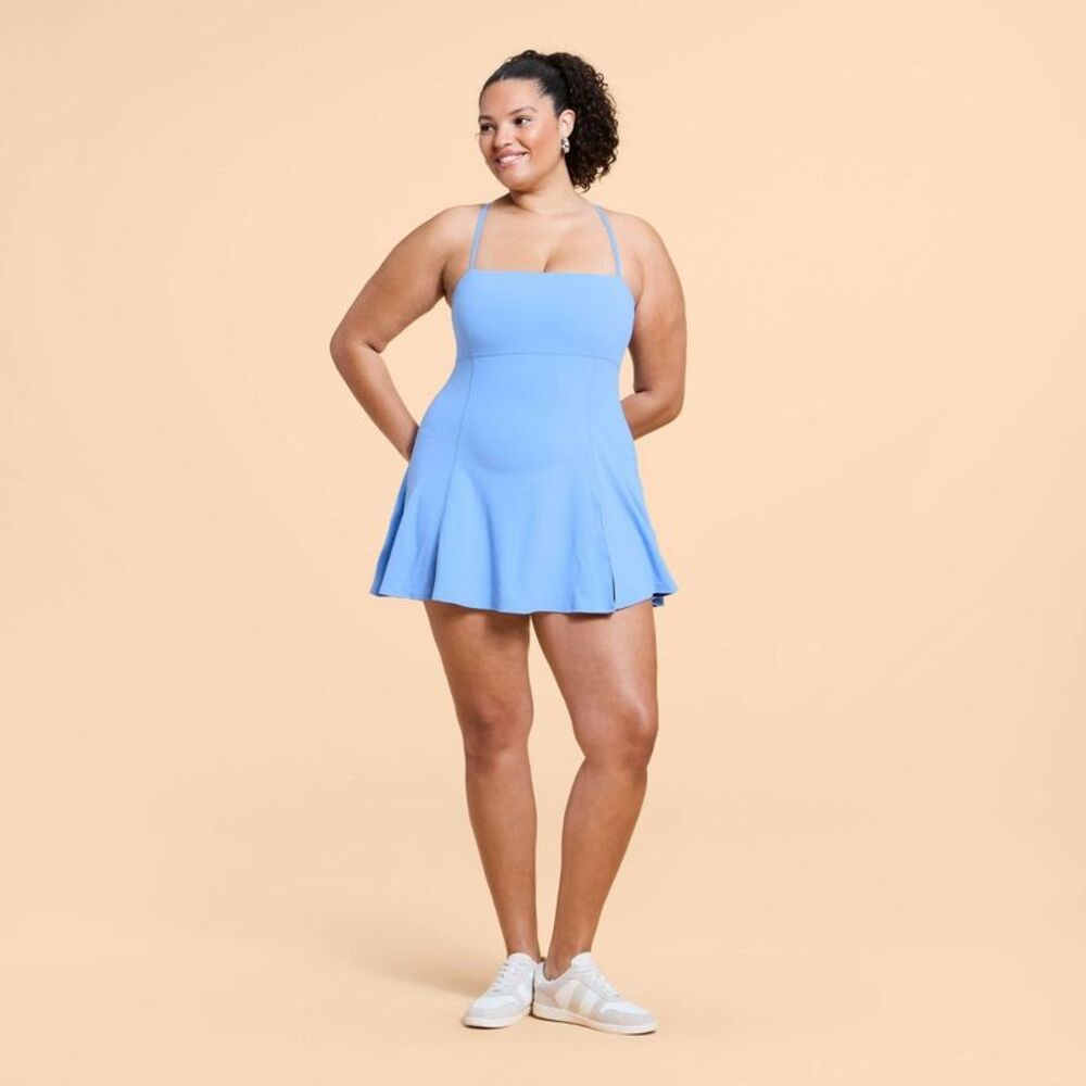 Blogilates -  Women's Everything Active Dress - Cool  Cool Blue - Picture 4 of 4